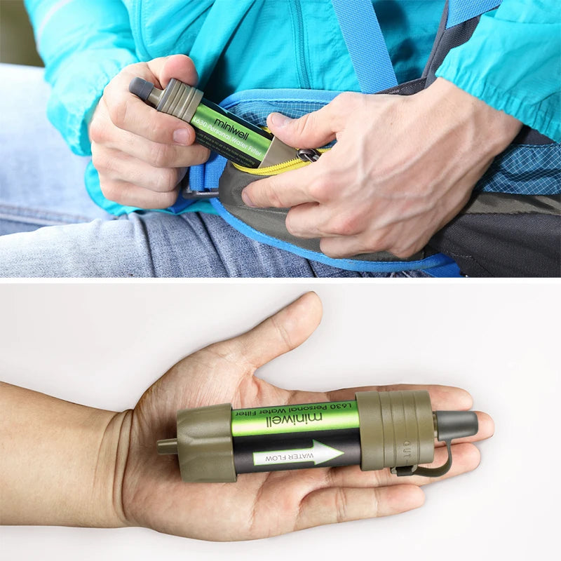 Handheld Water Filtration & Purification System