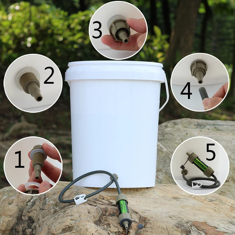 Handheld Water Filtration & Purification System