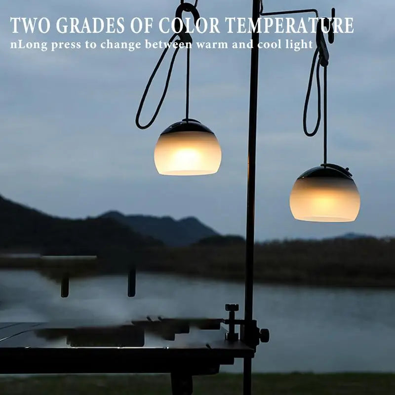 Dimmable, USB-C Rechargeable LED Camping Lantern