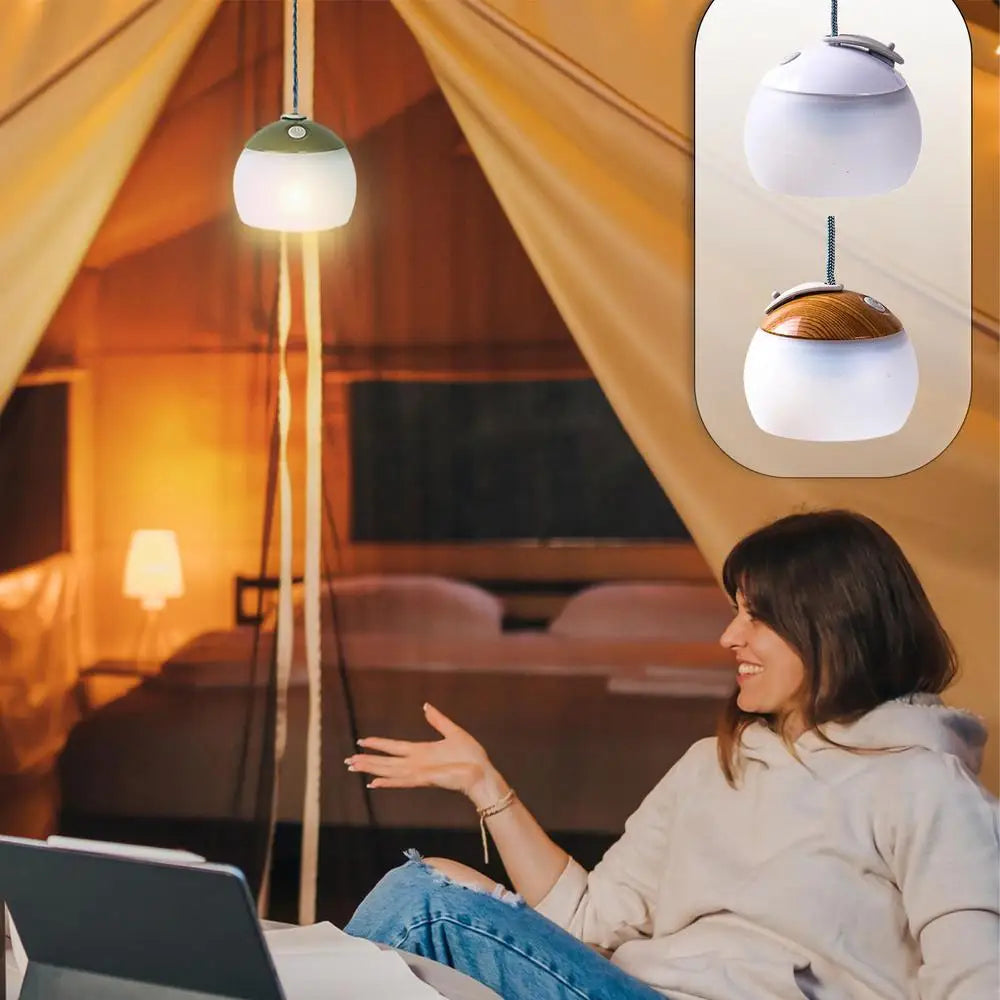 Dimmable, USB-C Rechargeable LED Camping Lantern