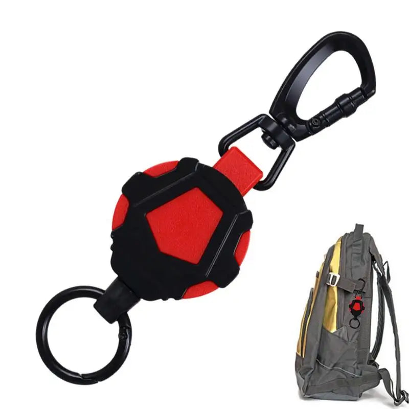 Tactical Retractable Keychain and Gear Holder