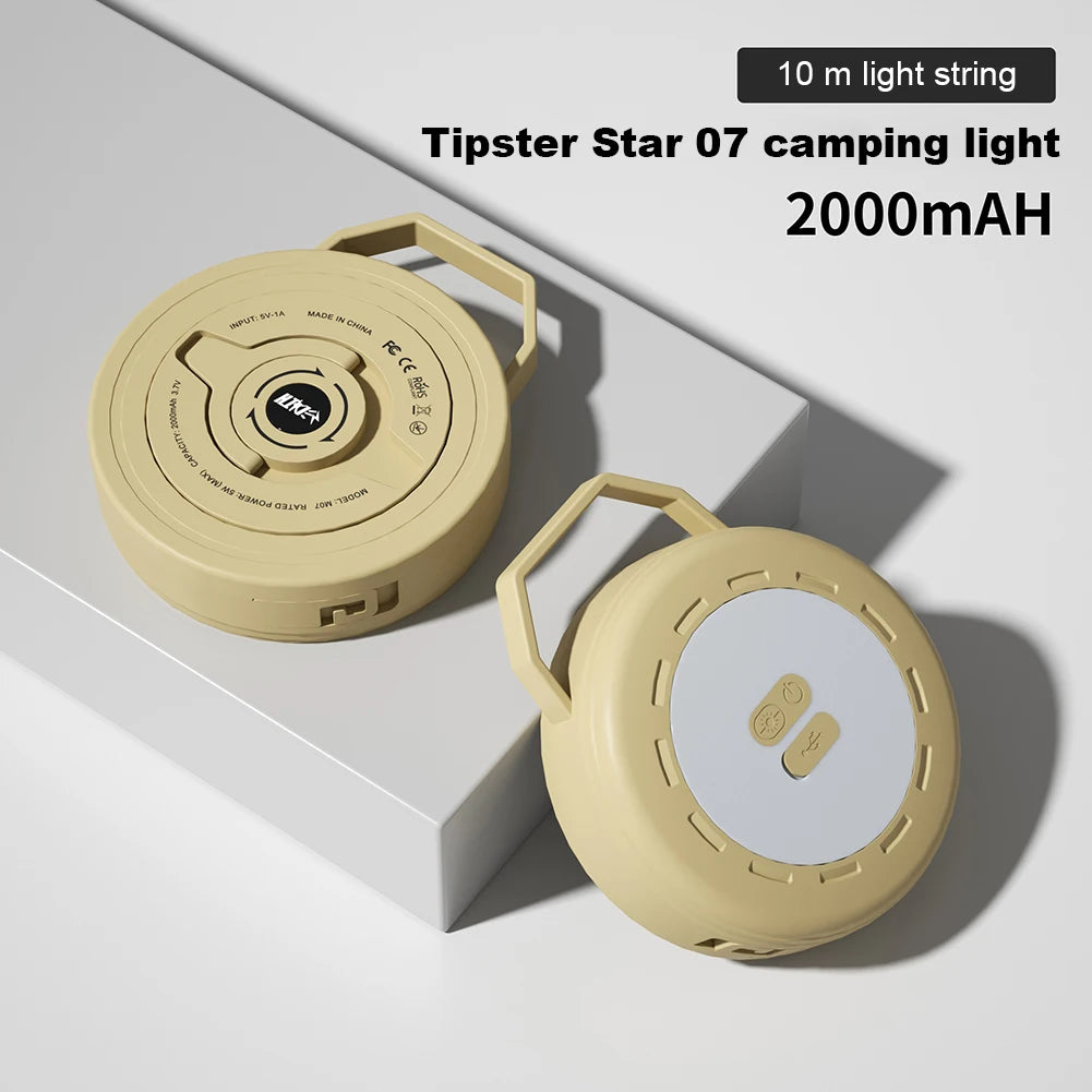 Versatile 2-in-1 LED Outdoor Light – Ideal for Camping, Gardening, and More!