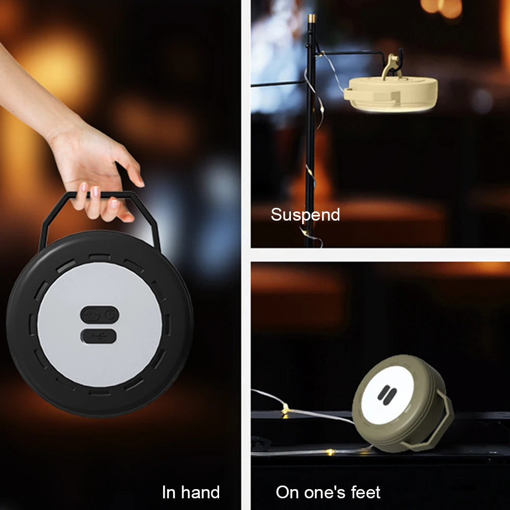 Versatile 2-in-1 LED Outdoor Light – Ideal for Camping, Gardening, and More!