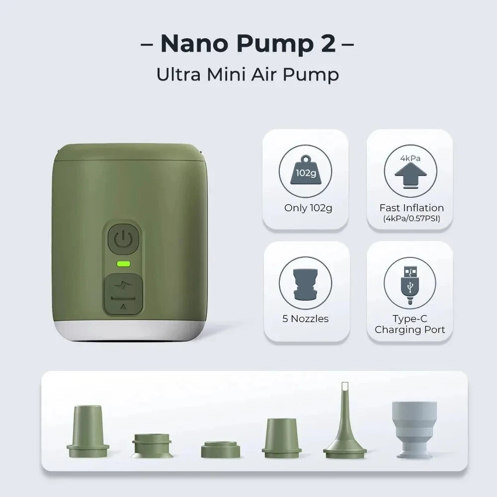 Magnetic Multi-Use Portable Air Pump