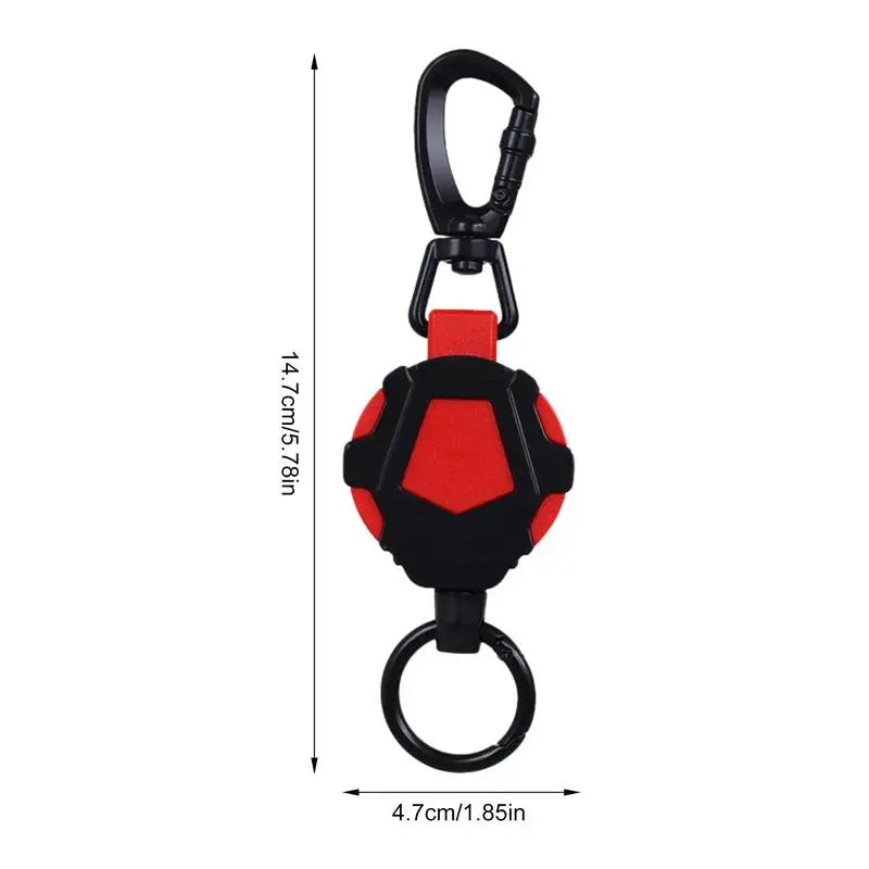 Tactical Retractable Keychain and Gear Holder