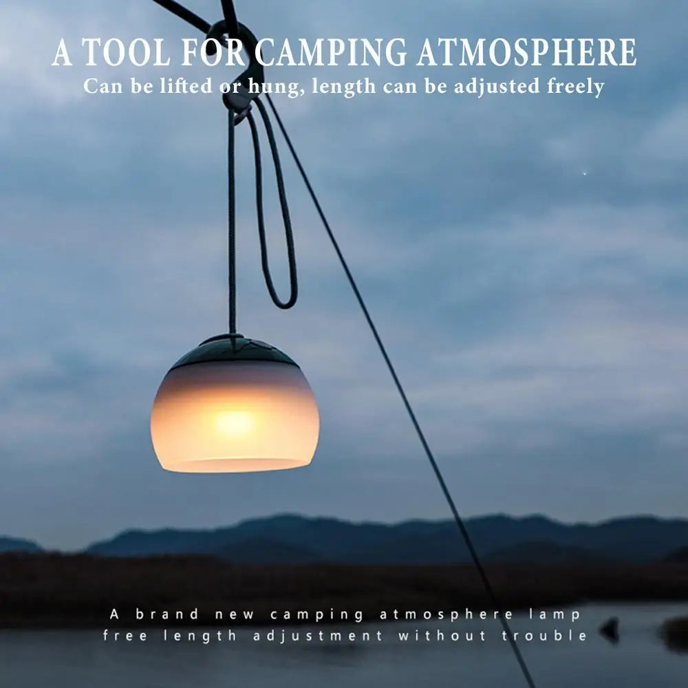 Dimmable, USB-C Rechargeable LED Camping Lantern