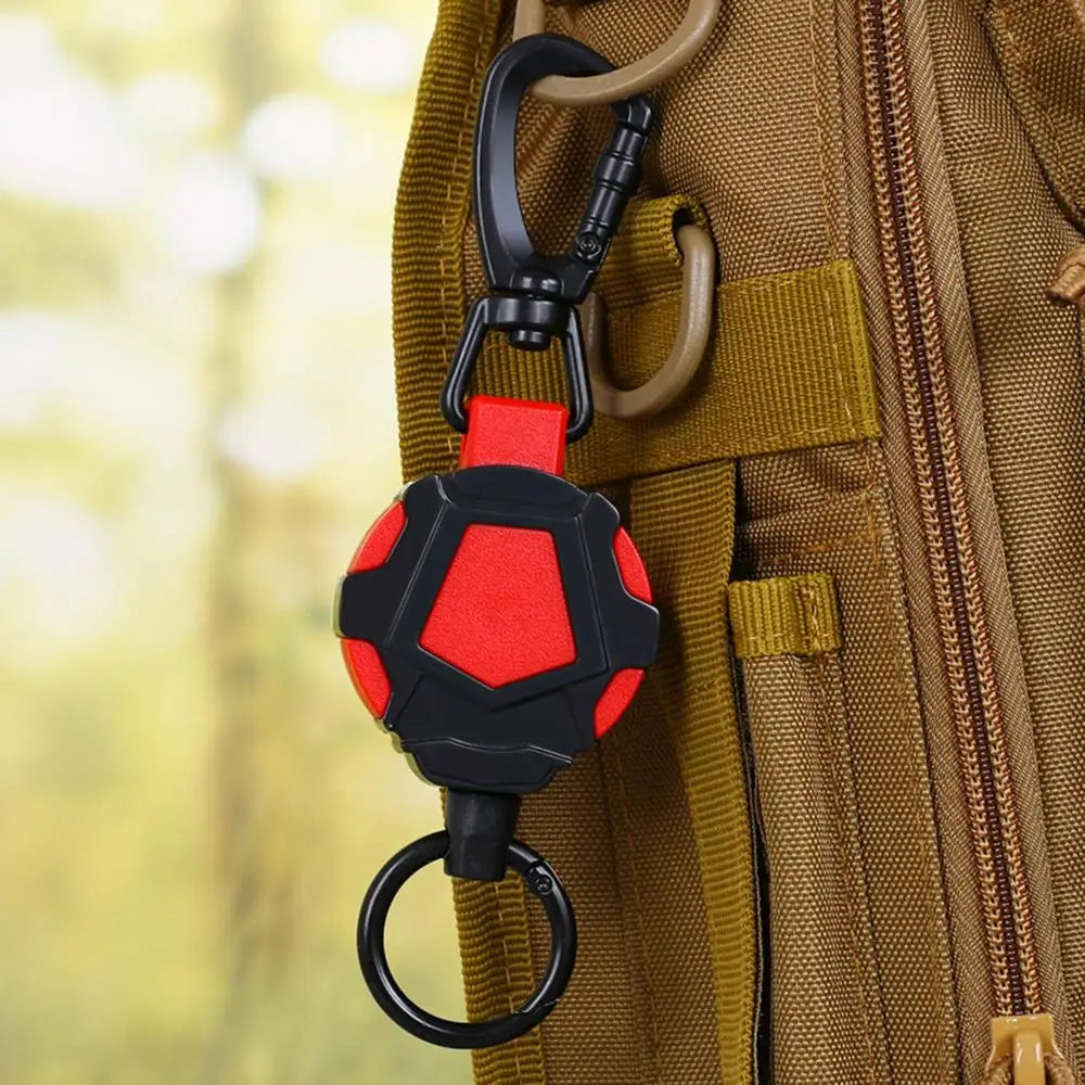 Tactical Retractable Keychain and Gear Holder