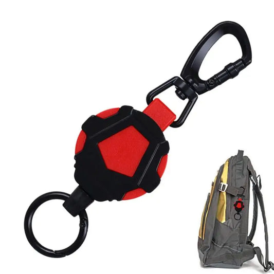 Tactical Retractable Keychain and Gear Holder