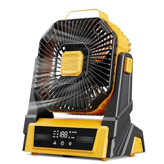 KopBeau Portable Outdoor Fan with LED & Charger